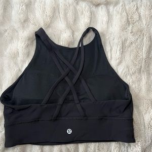 lululemon high neck longline energy bra